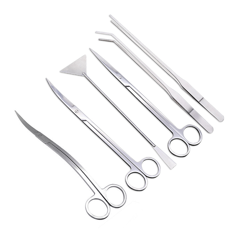 Aquarium Fish Maintenance - Aquarium Scissors Tweezers Tool Fish Tank