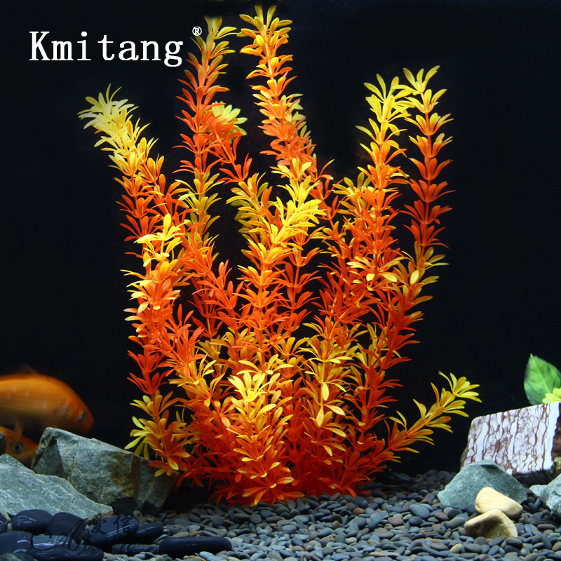 Aquarium Fish Land - 100cm Tropical Plants Large Artificial Water
