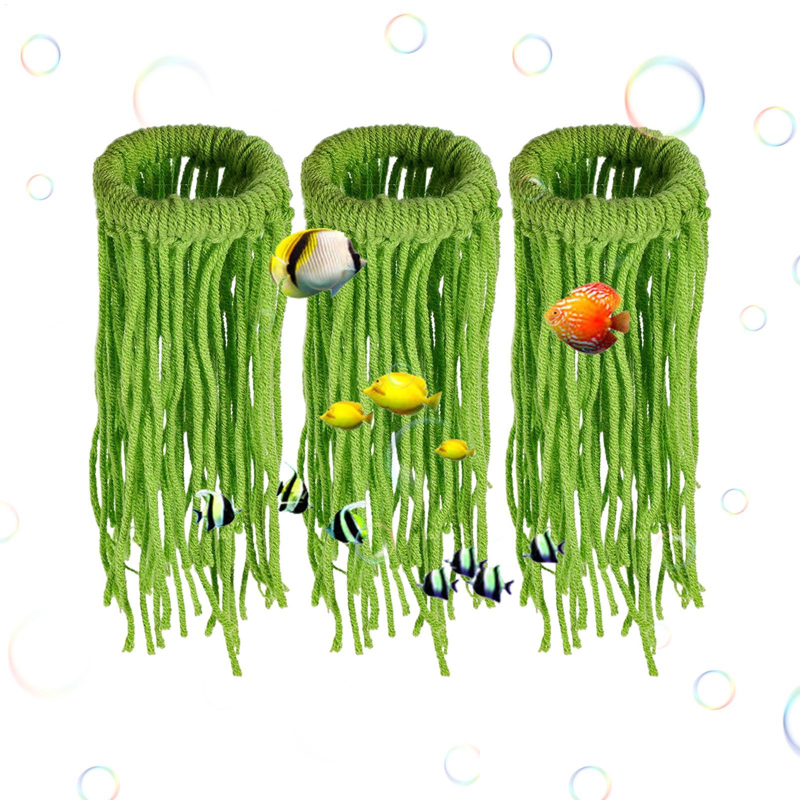 Aquarium Fish Eggs - Aquatic Plant Spawning Mop Floating Cotton