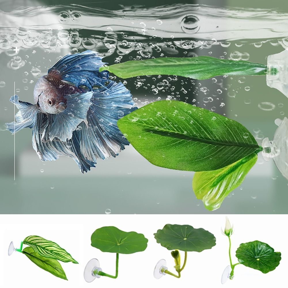Plastic Betta Fish Rest Leaf S - Aquarium Fish Cave recension och pris