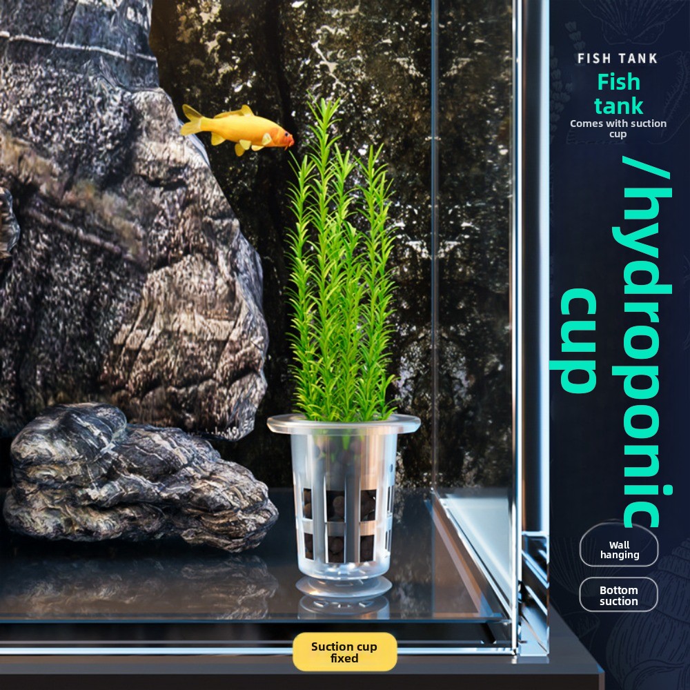 10Pcs Transparent Plant Hydrop - Aquarium Fish Hideout recension och pris