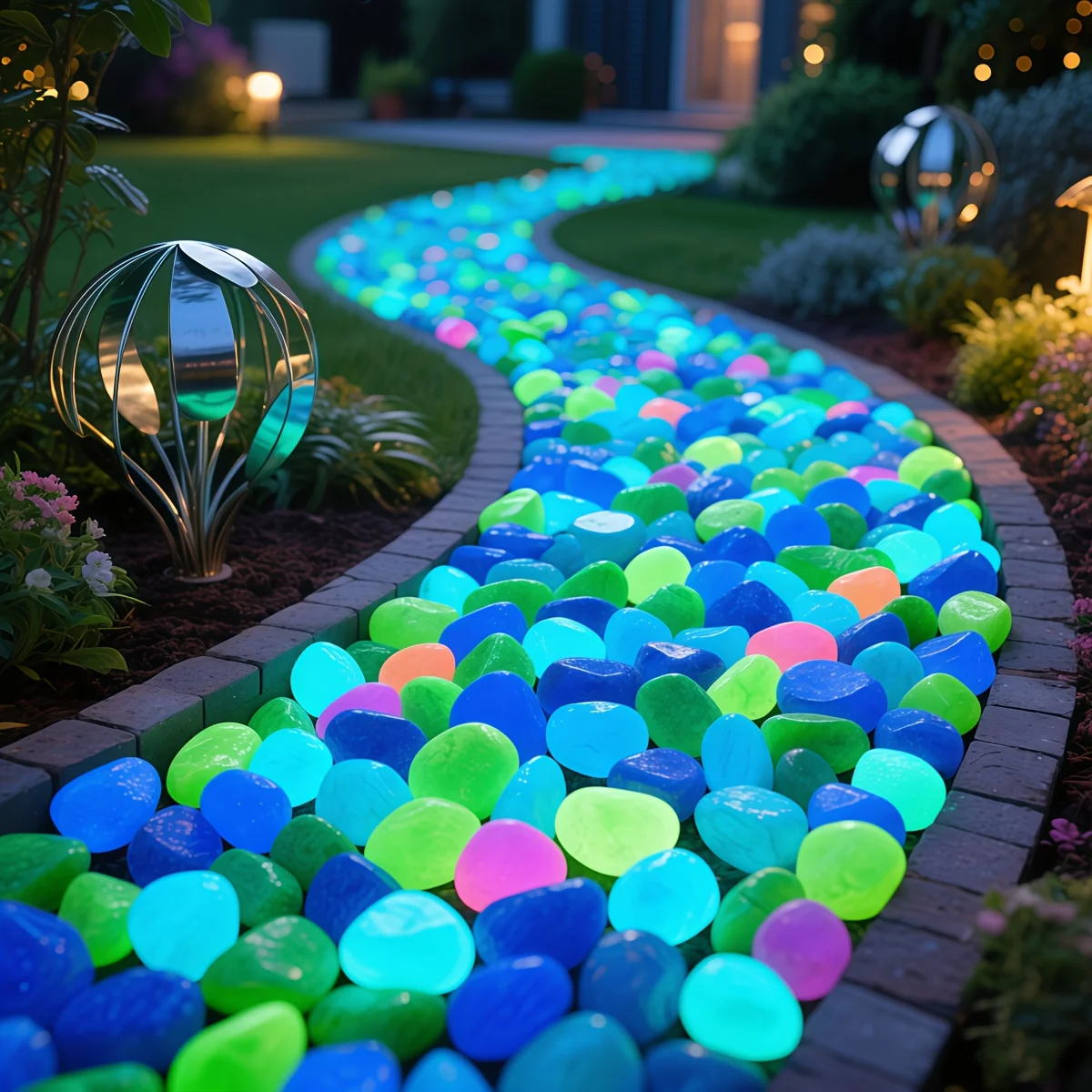 1CM 100pcs Color Goose Stone L - Aquarium Fish Land recension och pris