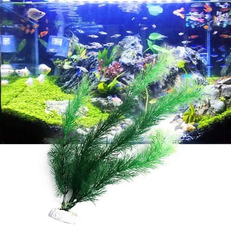 Artificial Aquarium Decor Plan - Aquarium Fish Hideout recension och pris