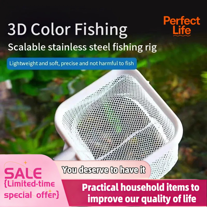1、2Pcs Stainless Steel Fishing - Aquarium Fish Net recension och pris