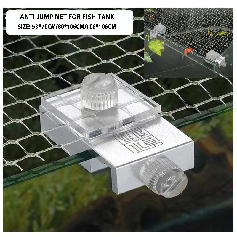 Aquarium Anti Jump Net Invisib - Aquarium Fish Net recension och pris