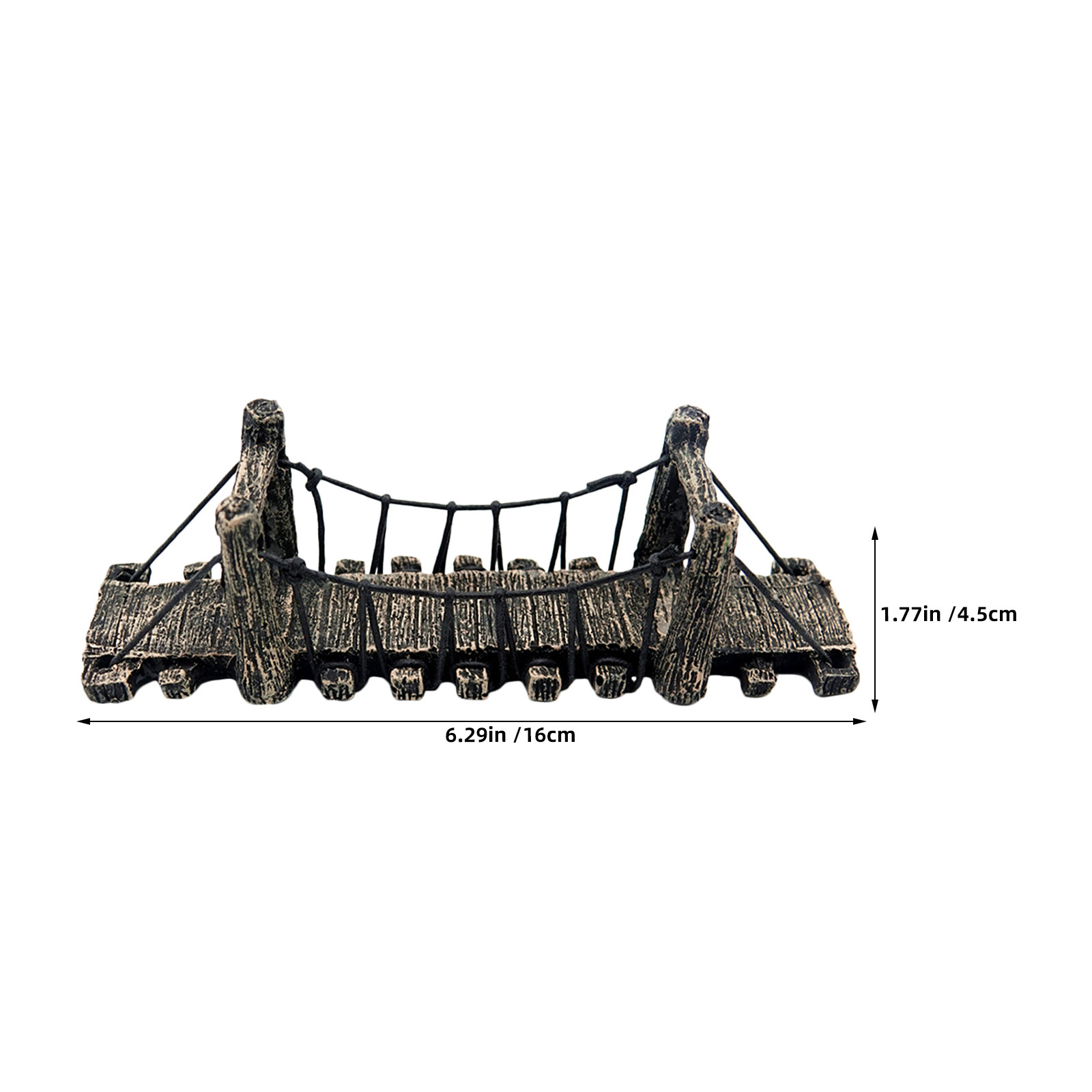 2 Pcs Garden Landscape Decorat - Aquarium Fish Bridge recension och pris