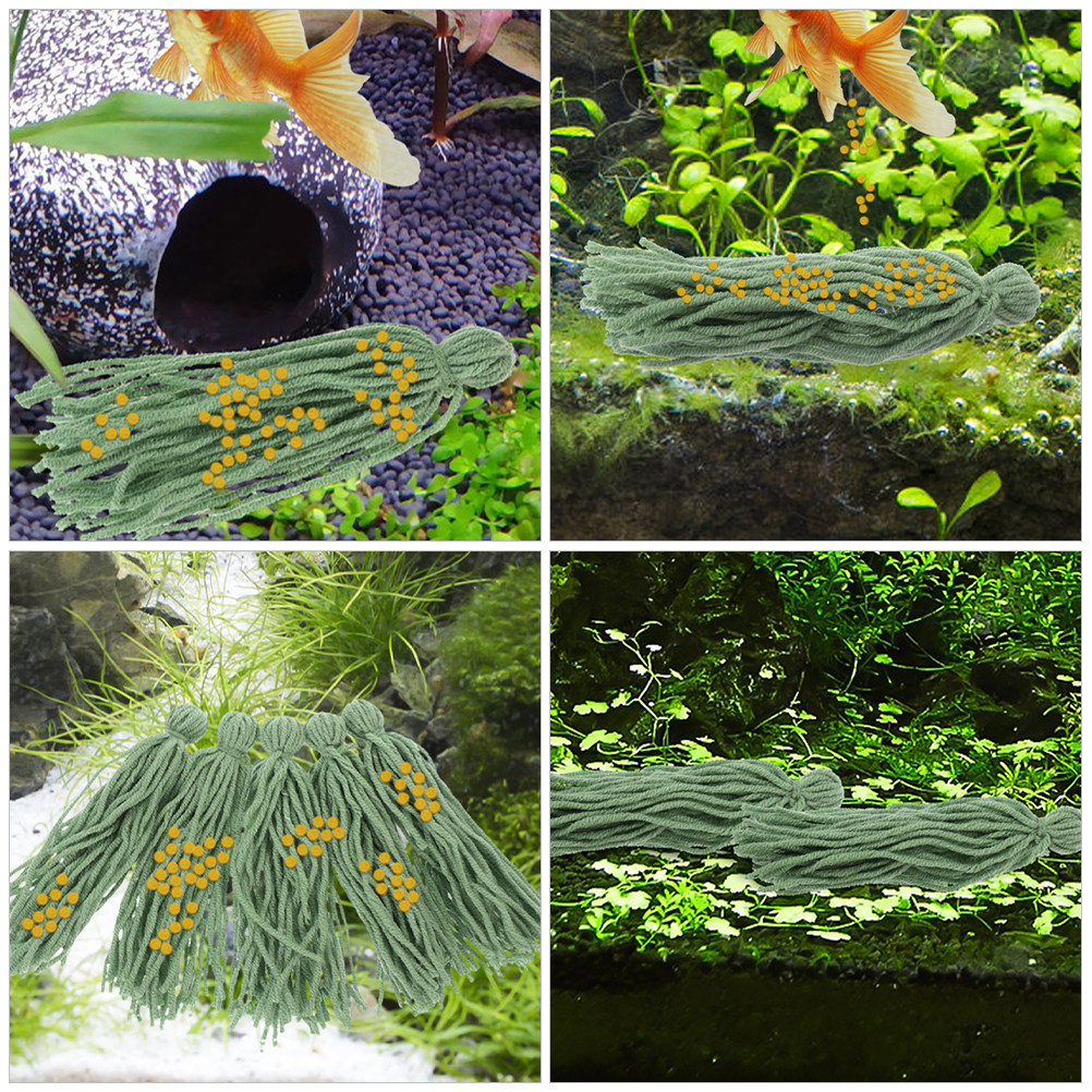12Pcs Aquarium Spawning Mop Fi - Aquarium Fish Reproduction recension och pris