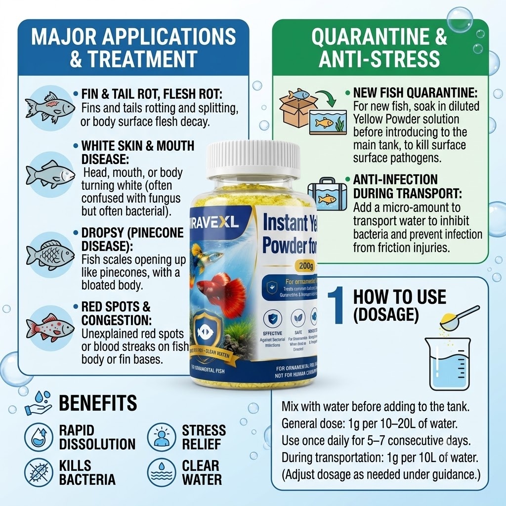 All-in-One Instant Yellow Powd - Aquarium Fish Eggs recension och pris