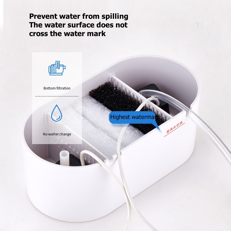 Mini Desktop Aquarium Fish Tan - Aquarium Goldfish recension och pris