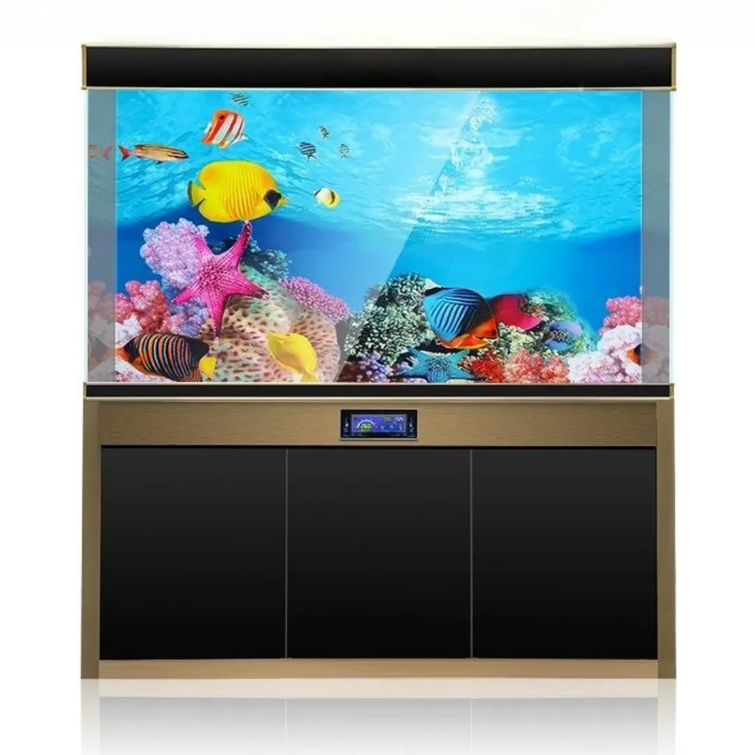 Background Aquarium 3D Sticker - Aquarium Fish Hideout recension och pris