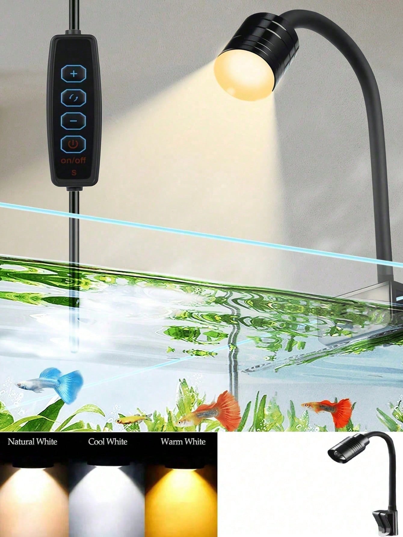 USB aquarium lights, Zoom Sout - Aquarium Goldfish recension och pris