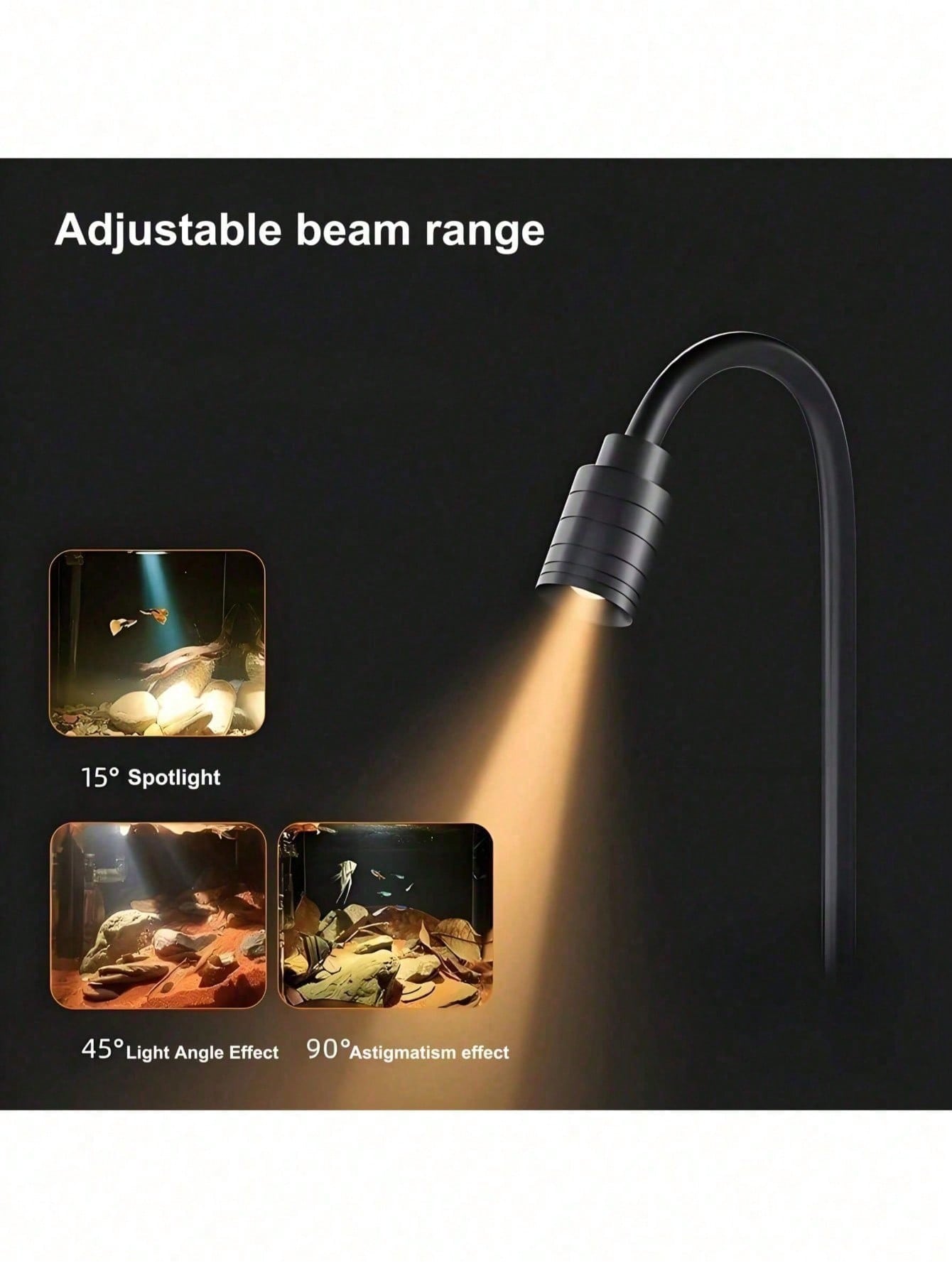 USB aquarium lights, Zoom Sout - Aquarium Goldfish recension och pris