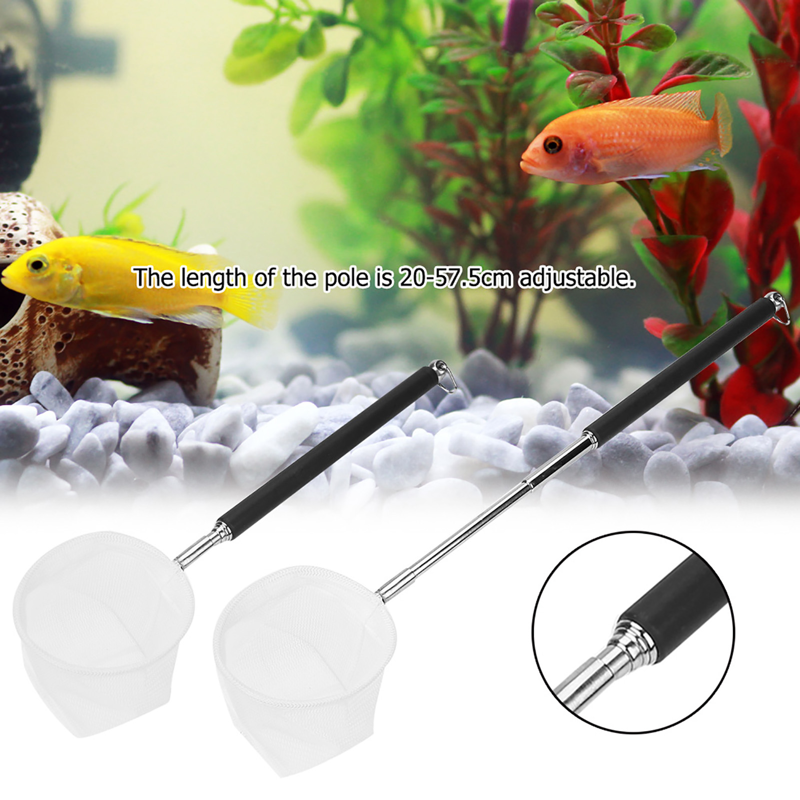 Adjustable Aquarium Fishing Ne - Aquarium Fish Net recension och pris
