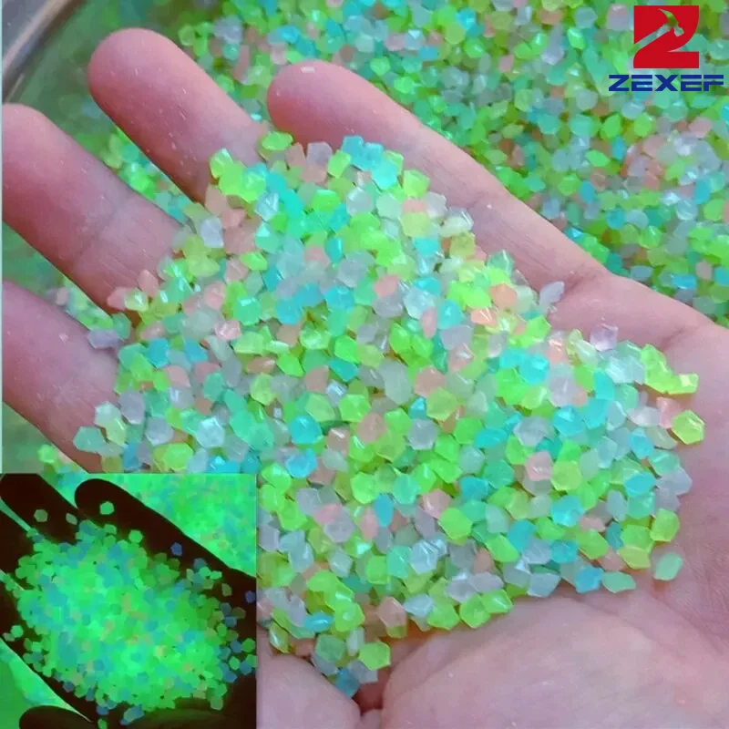 1000pcs 3-5mm Luminous Sand Gl - Aquarium Fish Land recension och pris