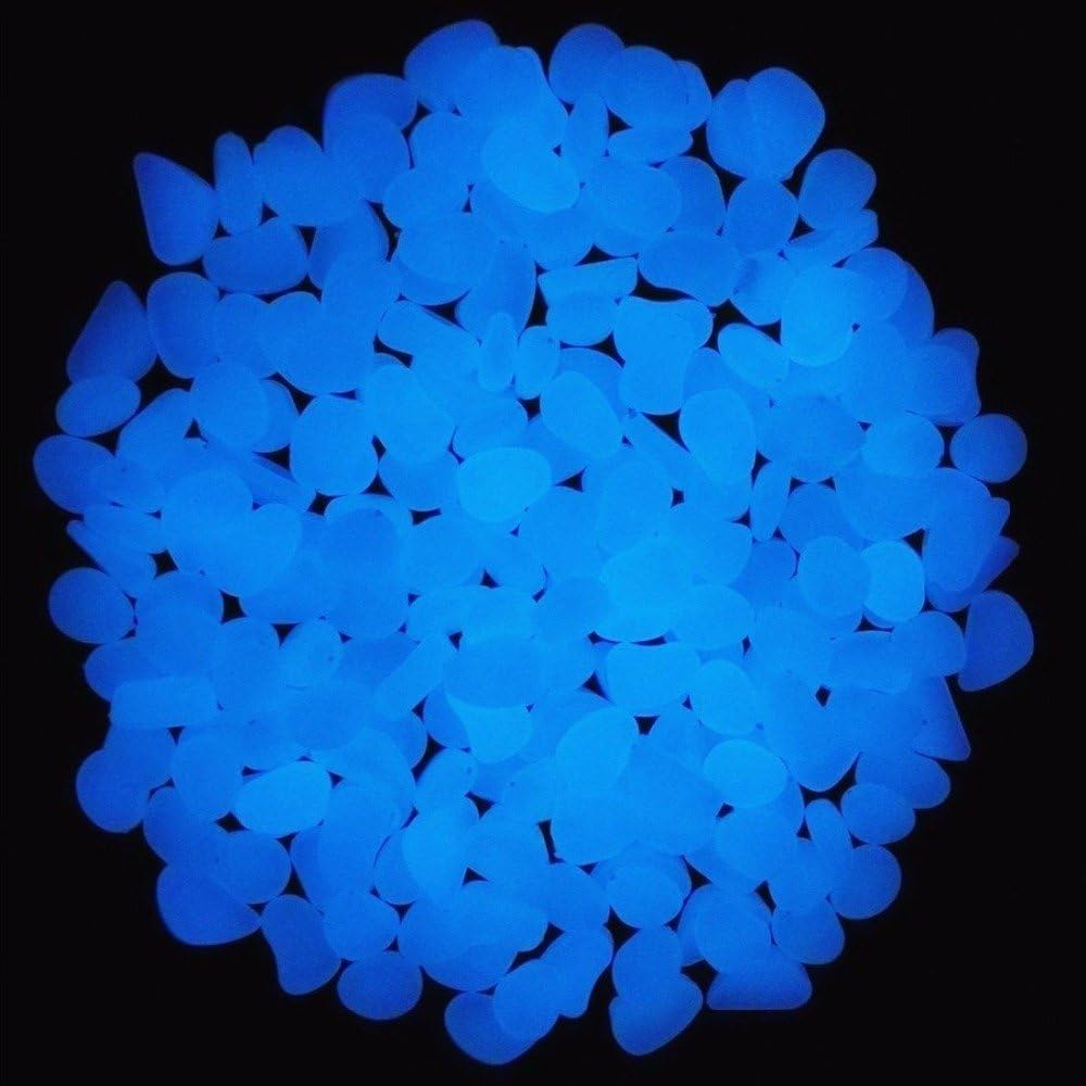 Fish Tank Rocks Glow Blue Pebb - Aquarium Fish Land recension och pris