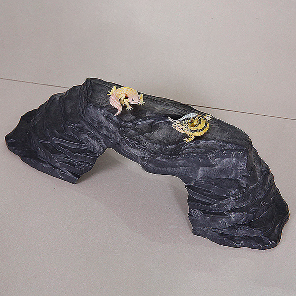 Large Imitation Stone Turtle B - Aquarium Fish Bridge recension och pris