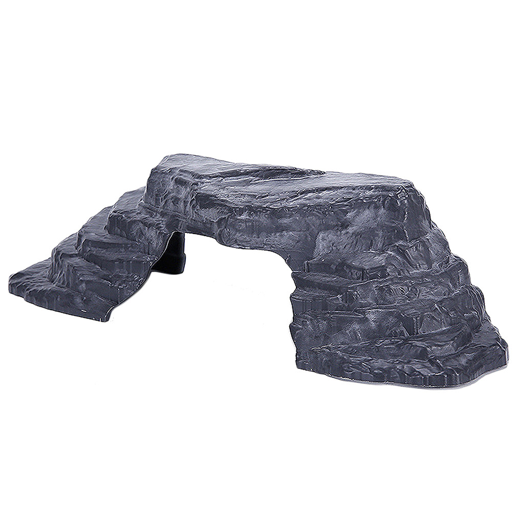Large Imitation Stone Turtle B - Aquarium Fish Bridge recension och pris