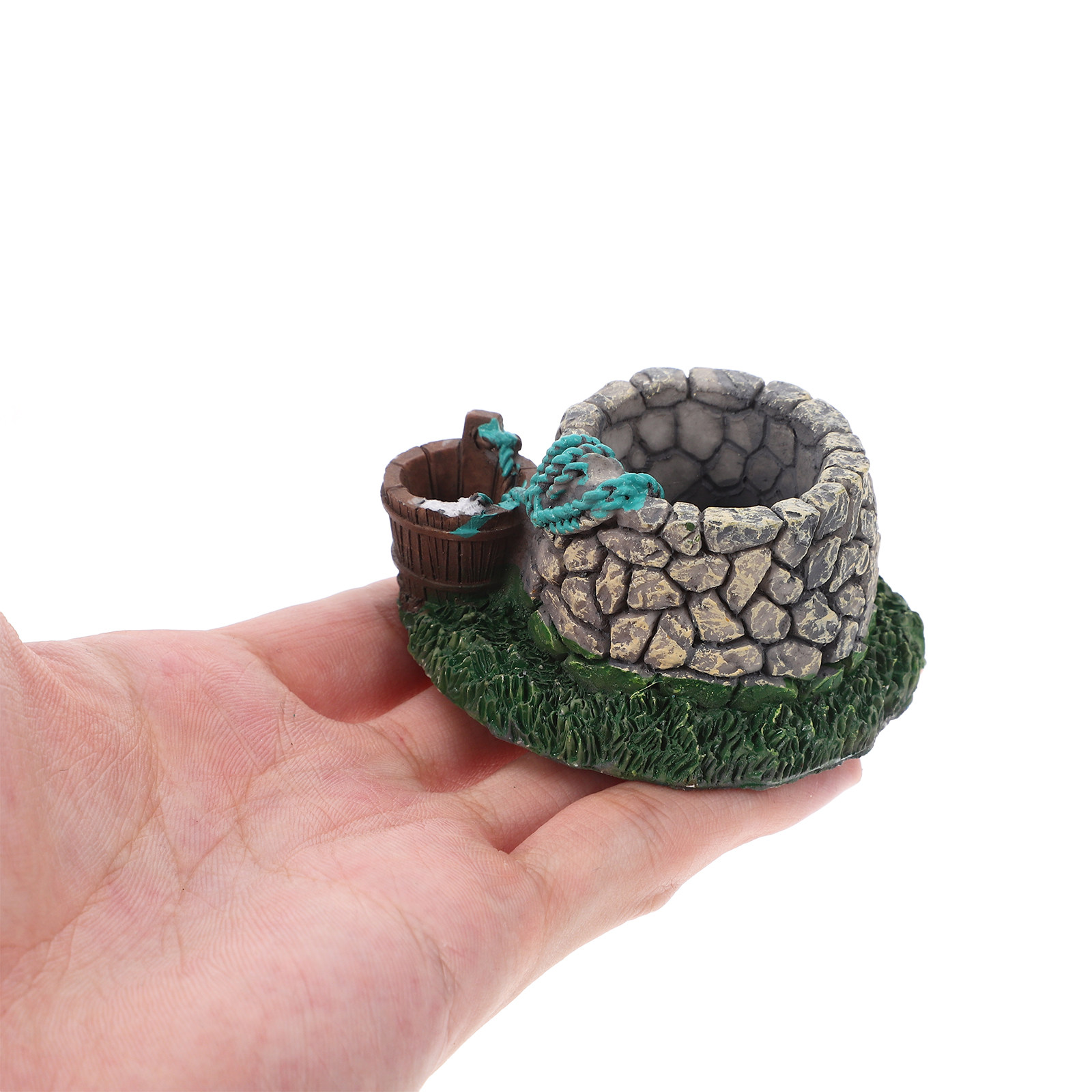 Miniature Garden Resin Well an - Aquarium Fish Bridge recension och pris