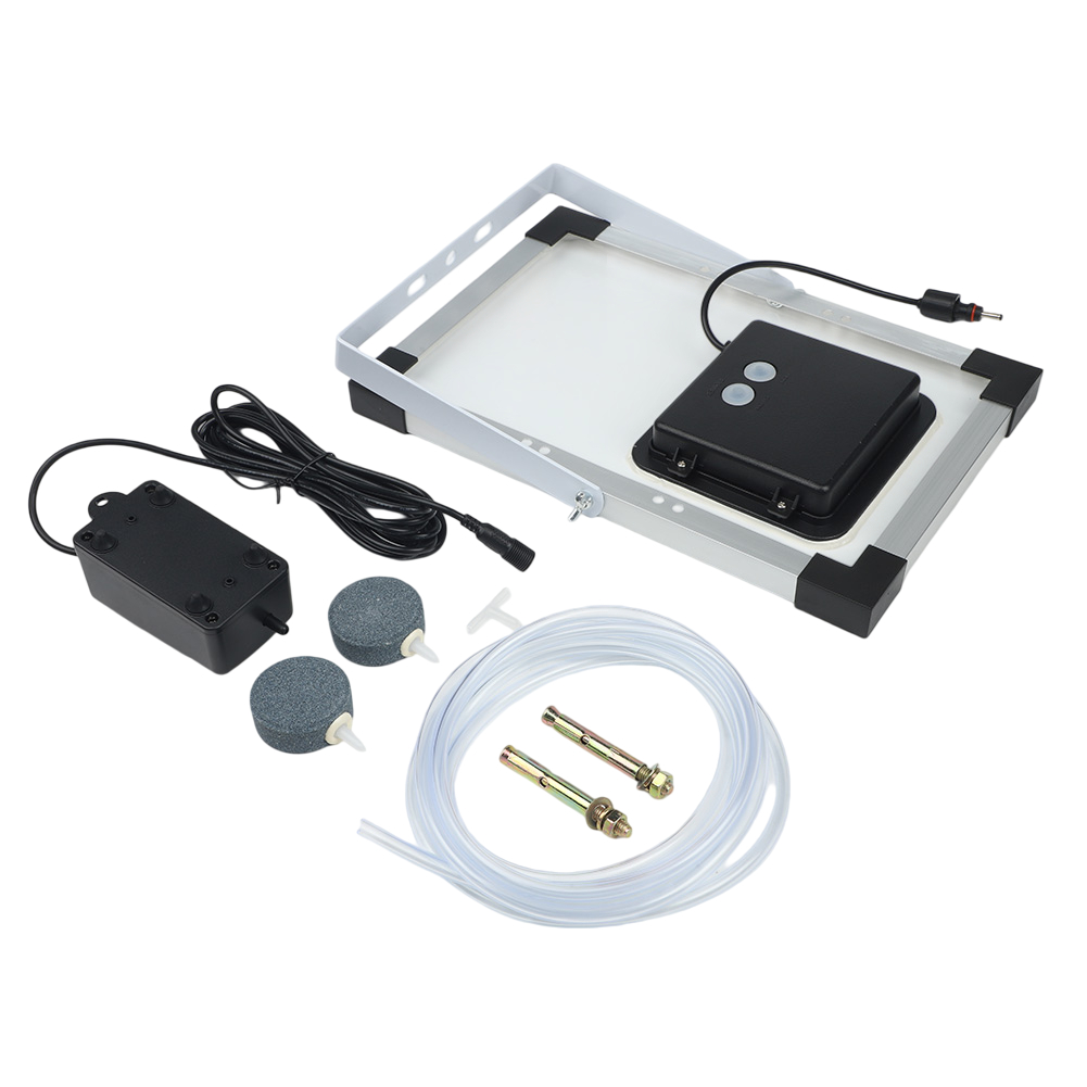 Solar Powered Pond Oxygenator  - Aquarium Fish Maintenance recension och pris