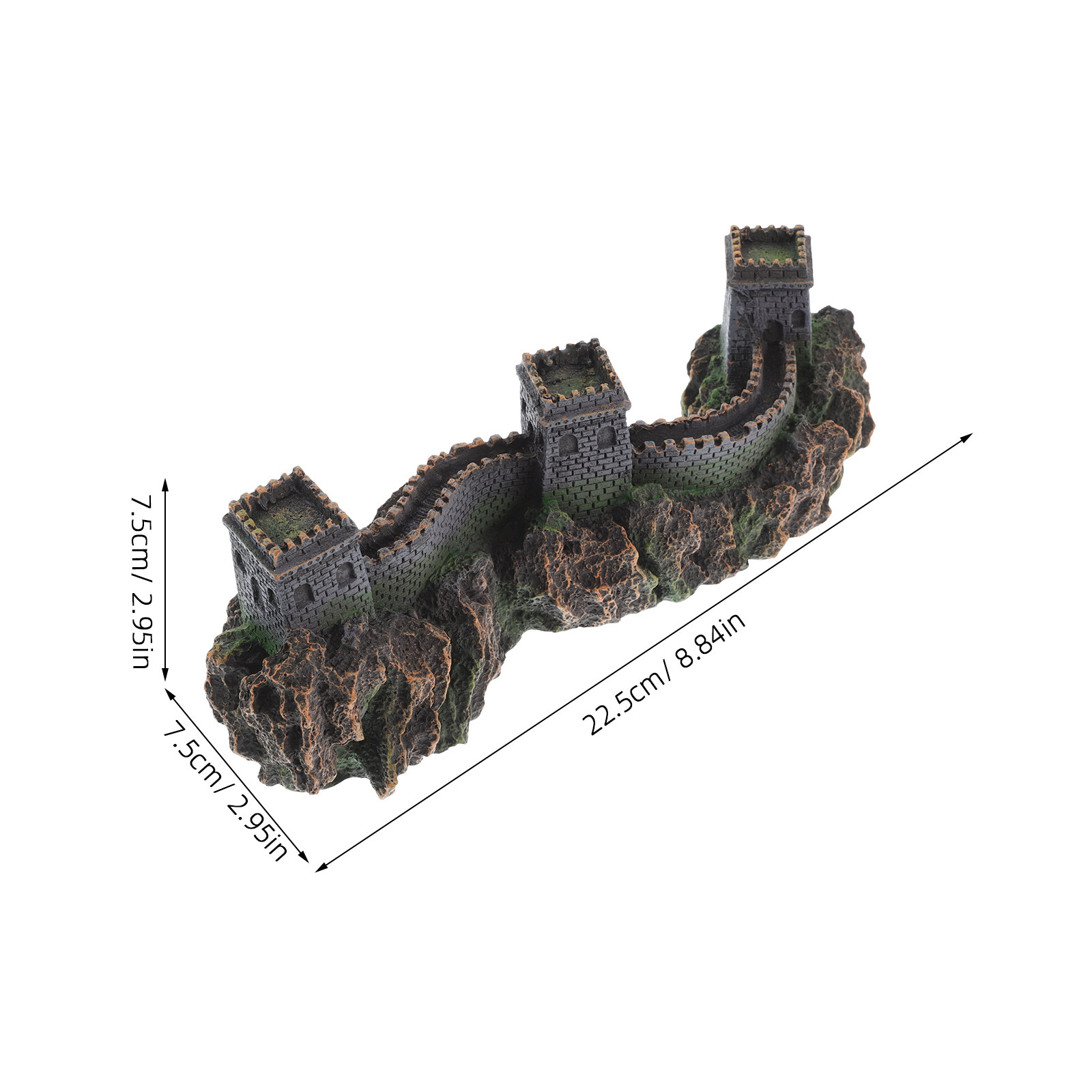 Detailed Resin Arch Bridge of  - Aquarium Fish Bridge recension och pris