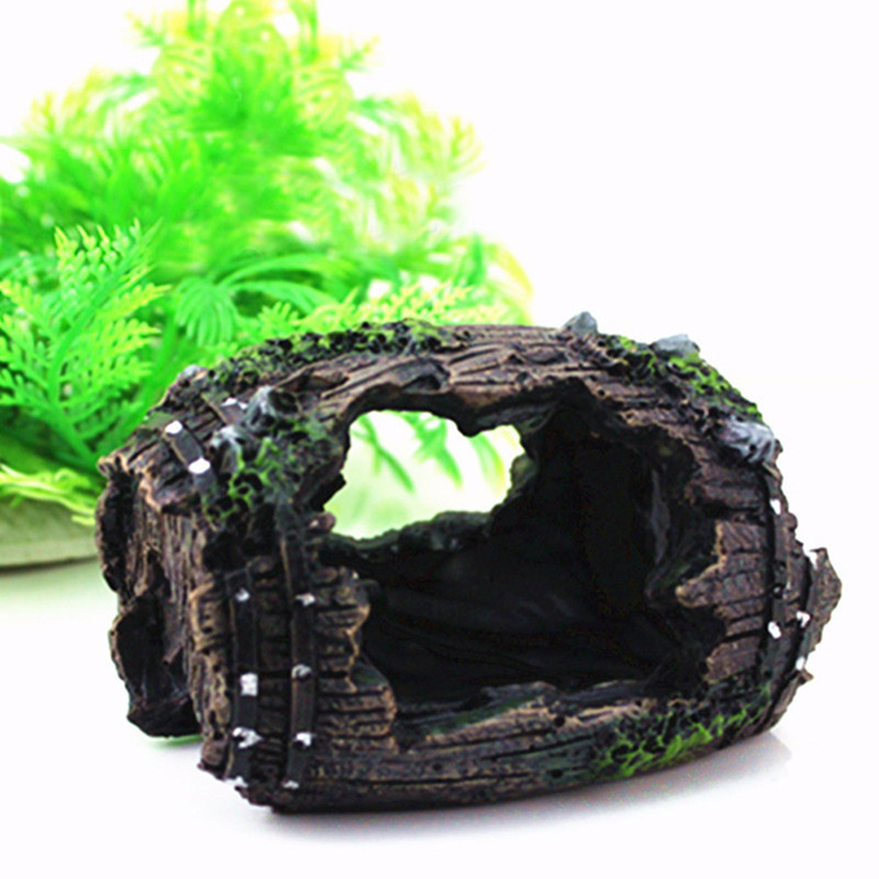Aquarium Artificial Barrel Cav - Aquarium Fish Hideout recension och pris