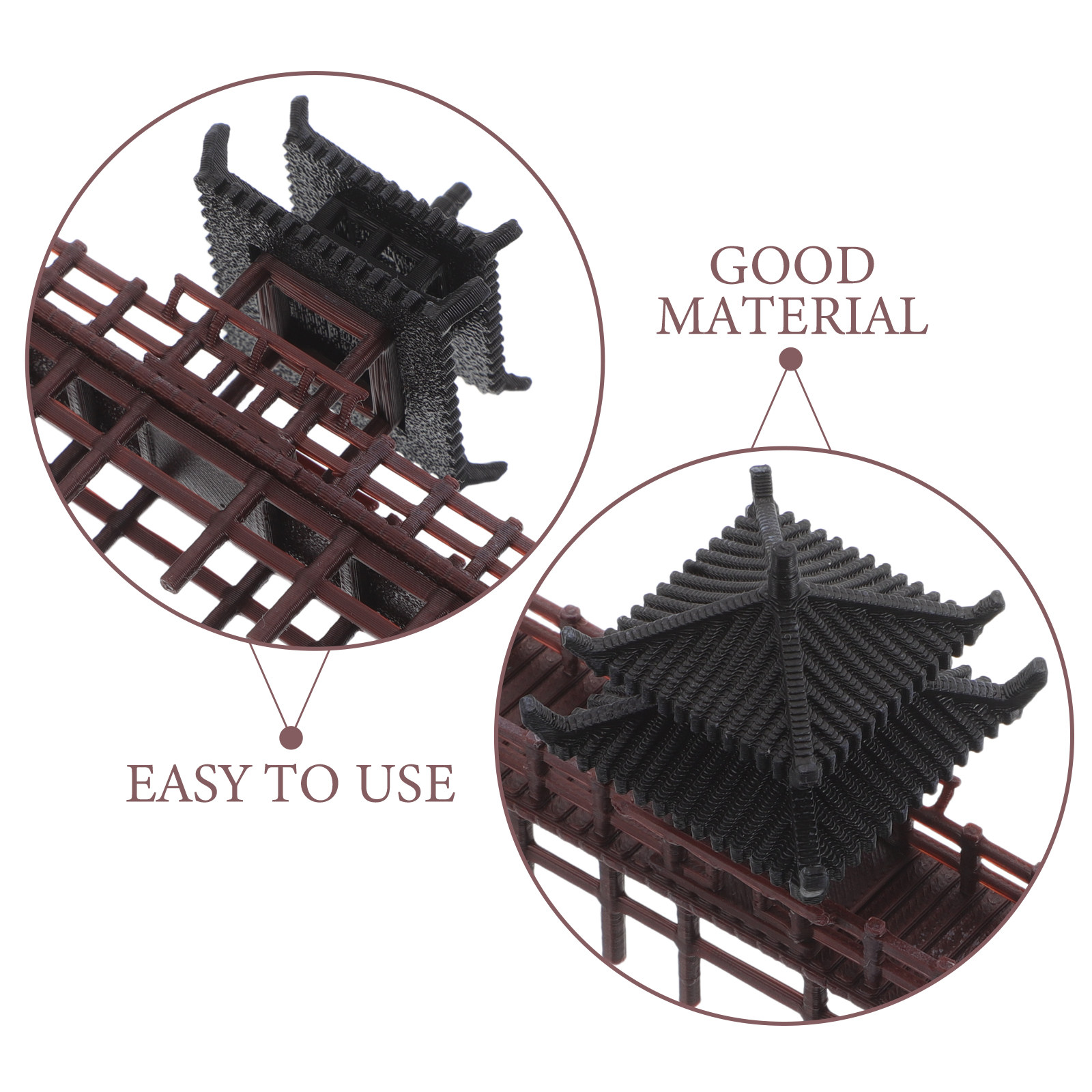 Mini Chinese Pavilion Bridge D - Aquarium Fish Bridge recension och pris