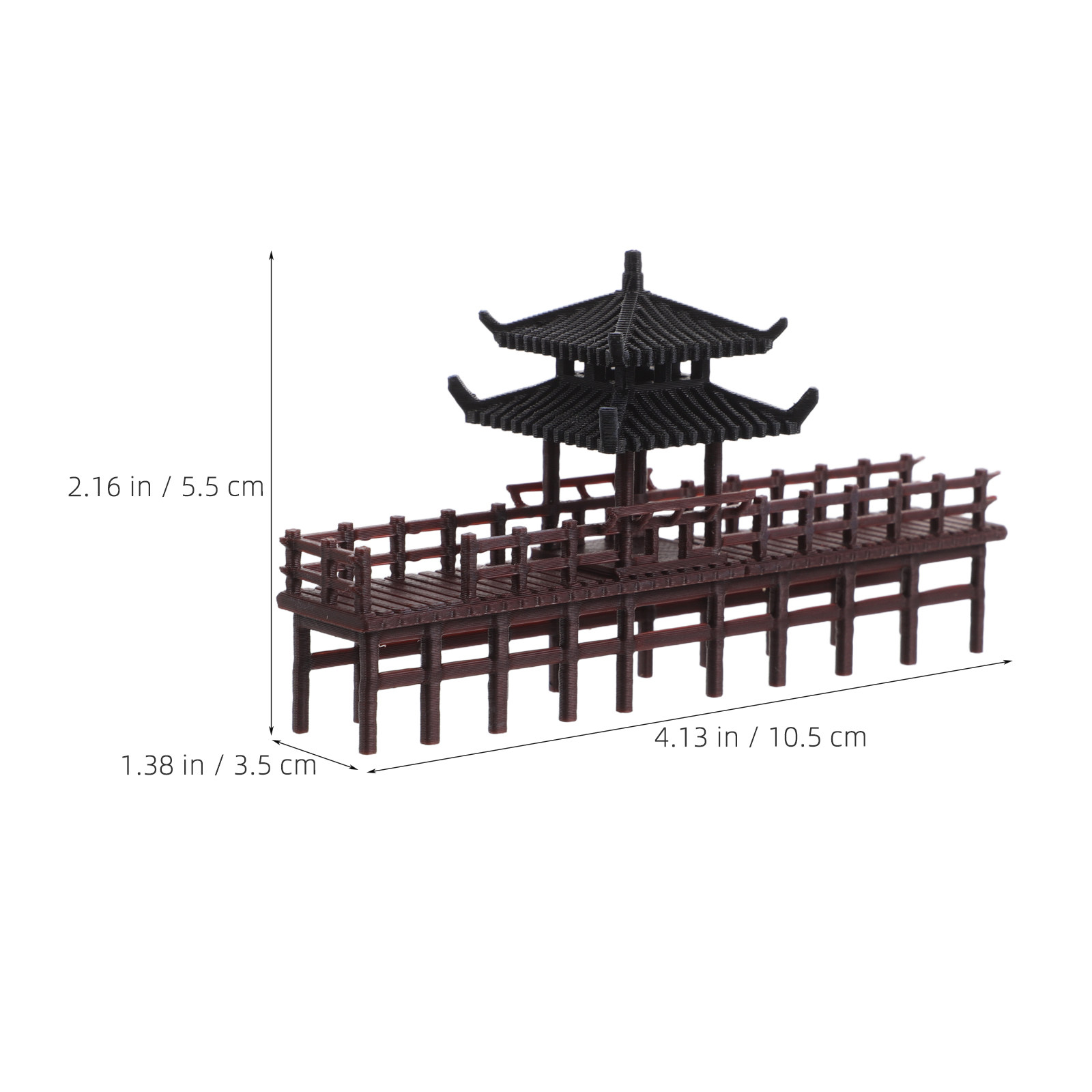 Mini Chinese Pavilion Bridge D - Aquarium Fish Bridge recension och pris