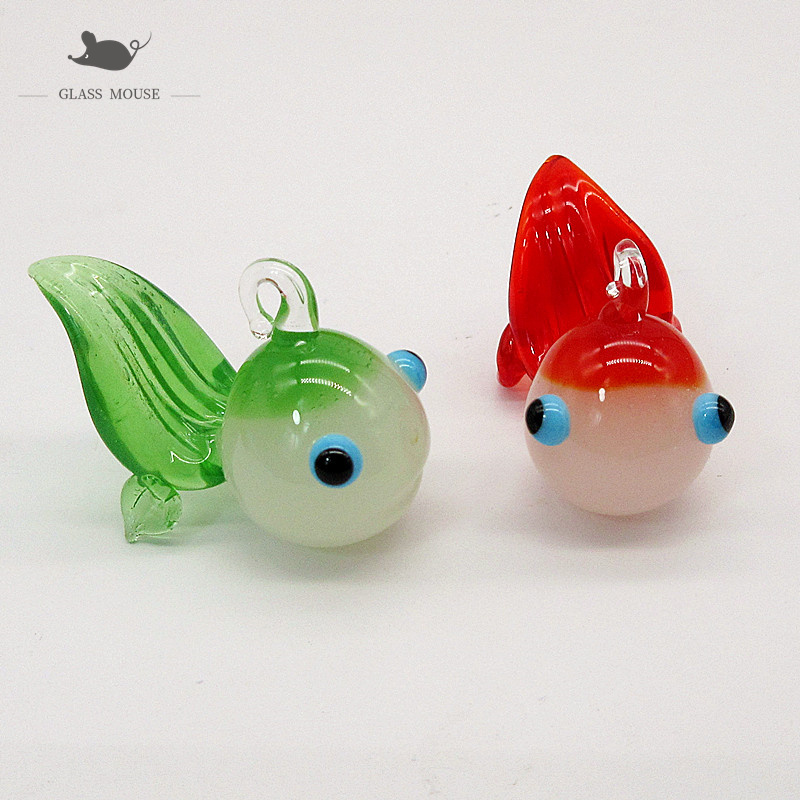 Custom Jade Color Handmade Mur - Aquarium Goldfish recension och pris