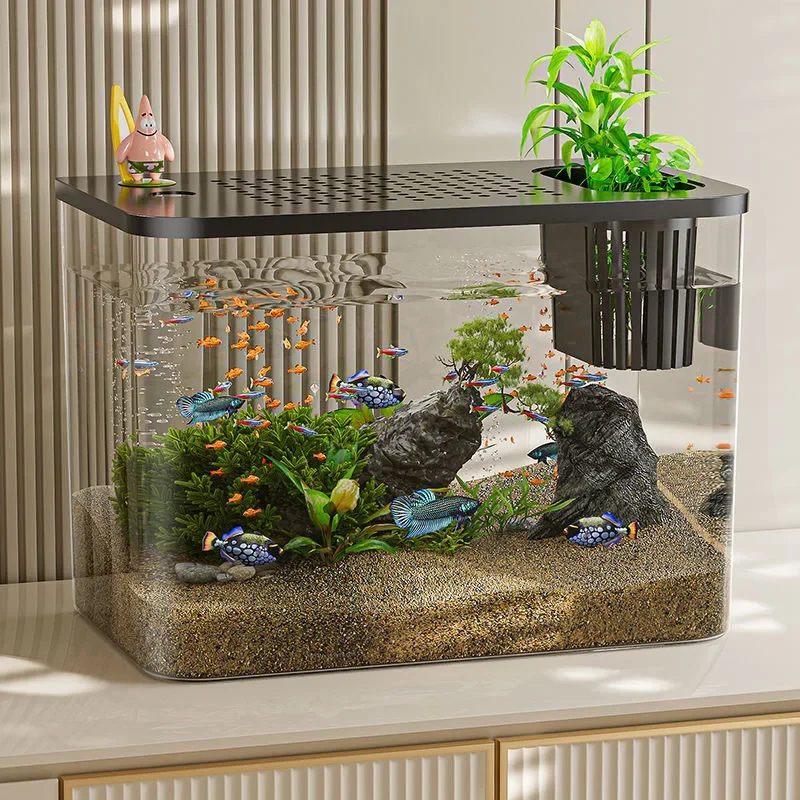 PET+ABS Fish Tank New Transpar - Aquarium Goldfish recension och pris