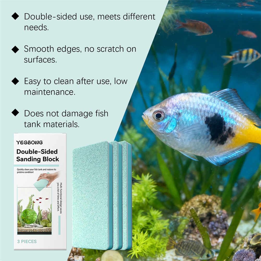 3pcs Aquarium Cleaner Sponge,D - Aquarium Fish Maintenance recension och pris